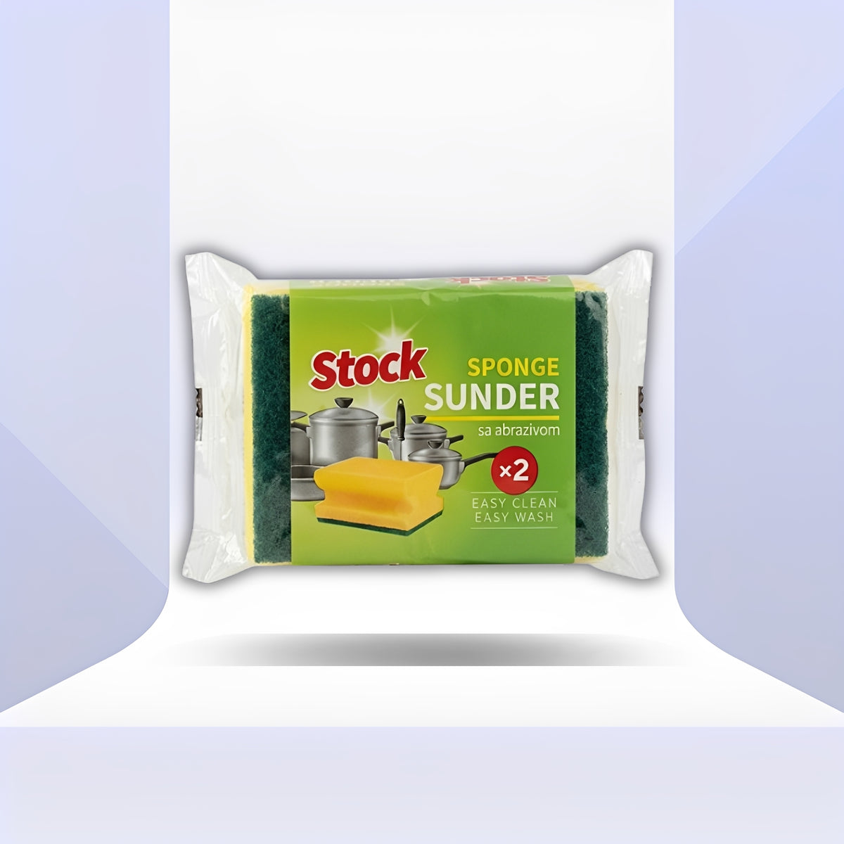 Sunđer Za Sudove Sa Abrazivom Stock 2/1