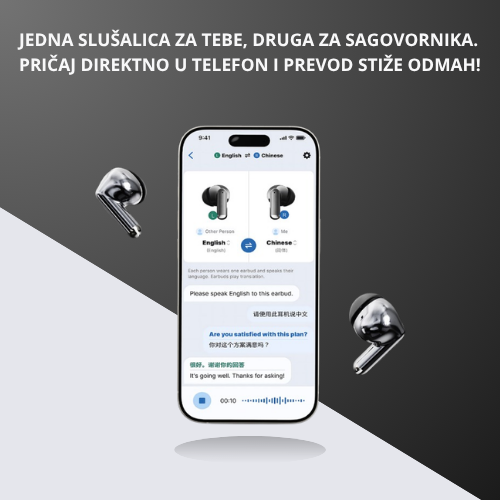 Slušalice Sa Uživo Prevodiocem